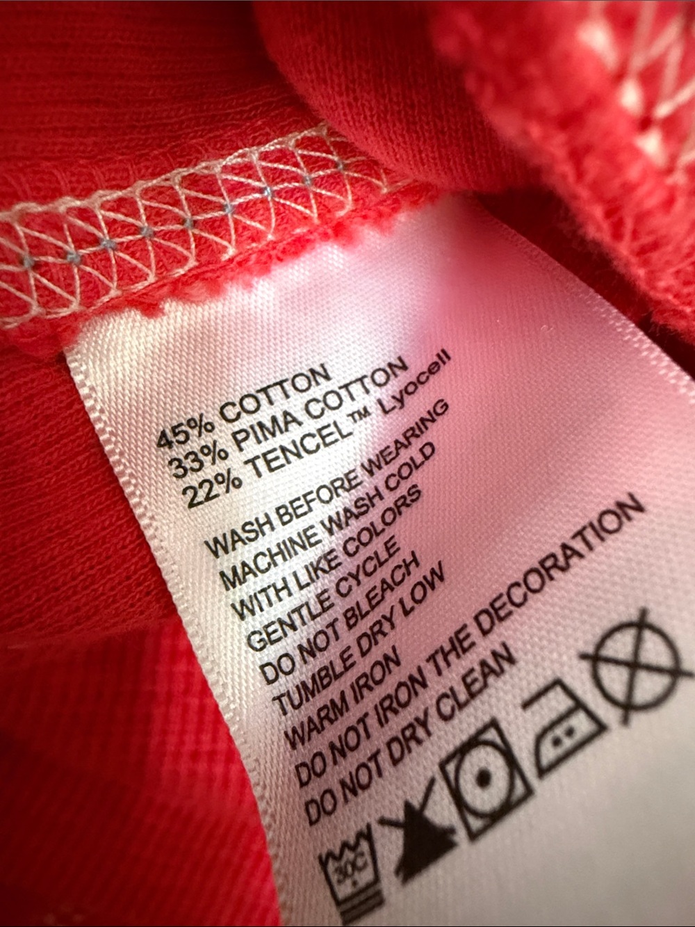 Tommy Bahama Vibrant Red Crewneck Pullover Sweatshirt Pima Cotton Size Large - Picture 8 of 8